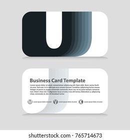 Business card template