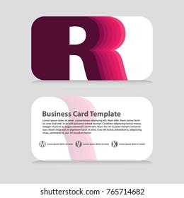 Business card template