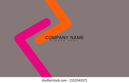 business card template with abstract background, vector abstract, vector illustration