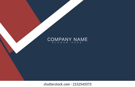 business card template with abstract background, vector abstract, vector illustration