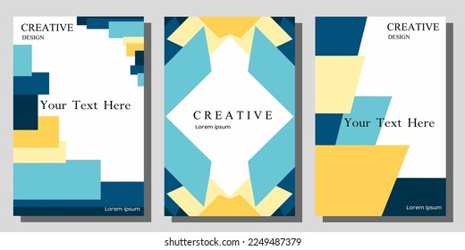business card template. Background design for cards and covers.