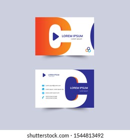 Business Card Template, Business Card Background/Textures
