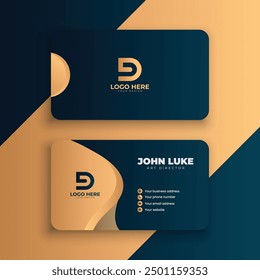 Business card, business card template, blank vertical and clean business card design printable template vector.