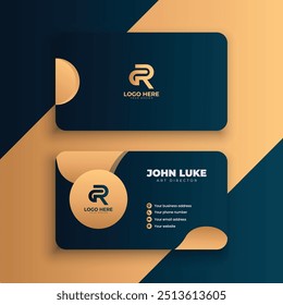 Business card, business card template, blank vertical and clean business card design printable template vector.