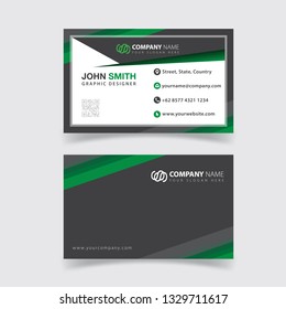 Business card template concept vector