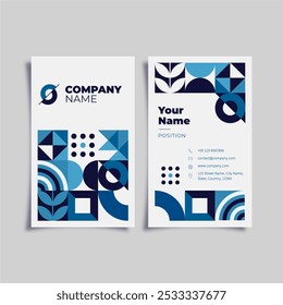 Business card template concept vector design in eps 10