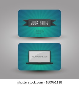 Business Card Template - Corporate Identity Design