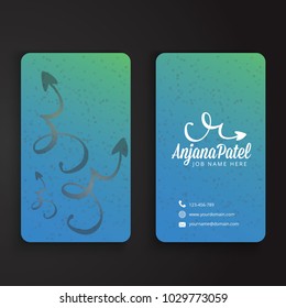 Business Card Template. creative business card