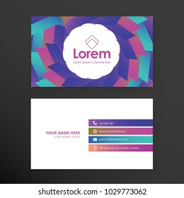 Business Card Template. creative business card
