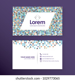 Business Card Template. creative business card
