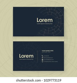 Business Card Template. creative business card