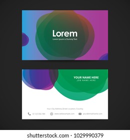 Business Card Template. creative business card