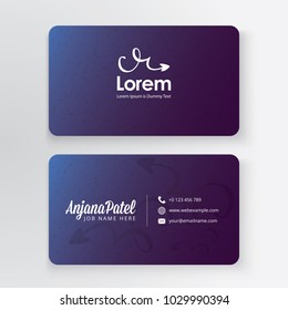 Business Card Template. creative business card