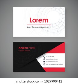 Business Card Template. creative business card