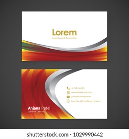 Business Card Template. creative business card