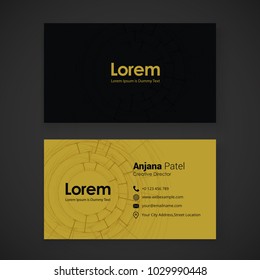 Business Card Template. creative business card