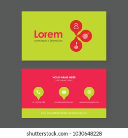 Business Card Template. creative business card