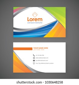 Business Card Template. creative business card