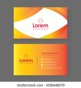 Business Card Template. creative business card