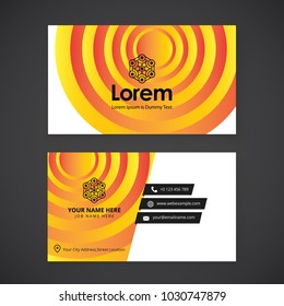 Business Card Template. creative business card
