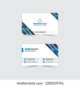 Business Card Template Creative Design Vector file 02