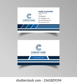 Business Card Template. creative business card. Graphic, identity.