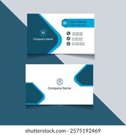 business card template. Creative and modern business card design. Stylish stationery design. Vector modern abstract clean and simple business card template, Flat black and red business card template.