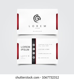 business card template design