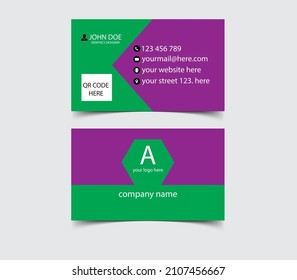 Business card template, Business card design