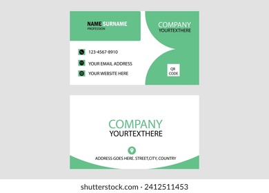 business card template design card  