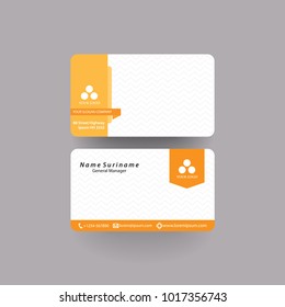 business card template. business card design illustration