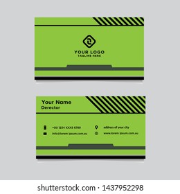 Business card template design simple very easy to use for company or business.