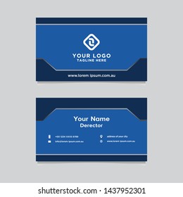 Business card template design simple very easy to use for company or business.