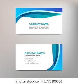 Visitenkartendesign, Vektorgrafik