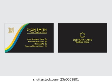 diseño de plantillas de tarjetas de negocios en vector