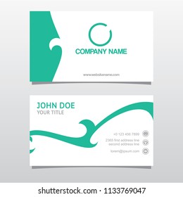 Business Card Template Double Sided