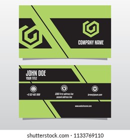 Business Card Template Double Sided