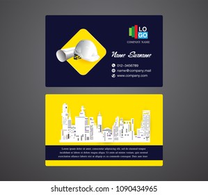 Business Card Template, Engineer Name card
