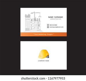 Business Card Template, Engineer Name card