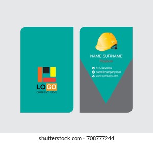  Business Card Template, Engineer Name card