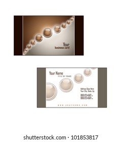 Business Card Template. Eps10.
