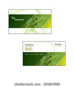 Business Card Template. Eps10.