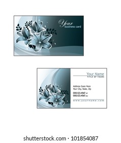 Business Card Template. Eps10.