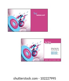 Business Card Template. Eps10.