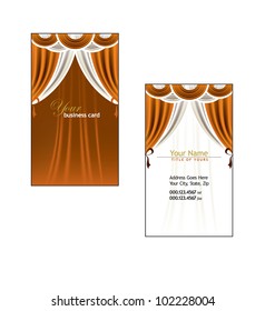 Business Card Template. Eps10.