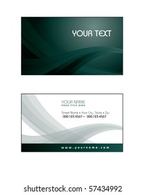 Business Card Template. eps10