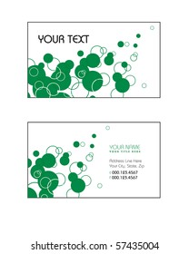 Business Card Template. eps10
