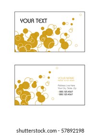 Business Card Template. eps10 format