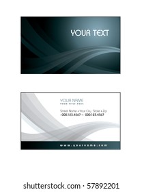 Business Card Template. eps10 format