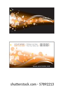 Business Card Template. eps10 format